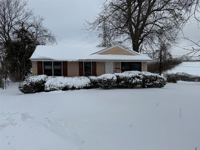 view of front of house