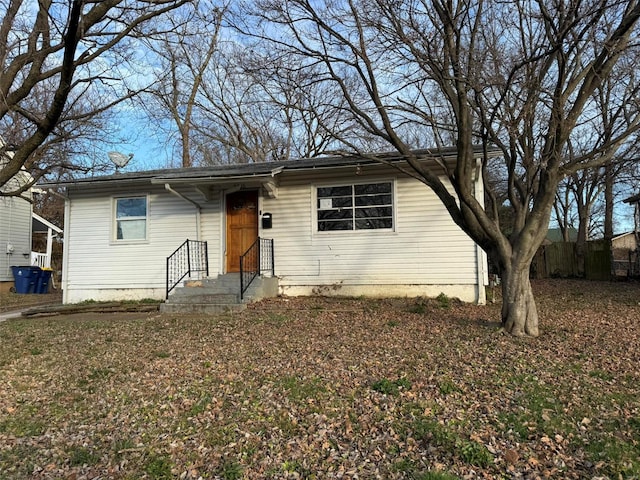 view of ranch-style house