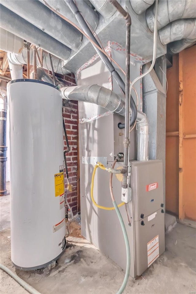 utilities with water heater