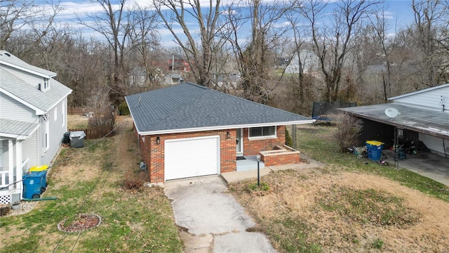 view of outdoor structure featuring a garage