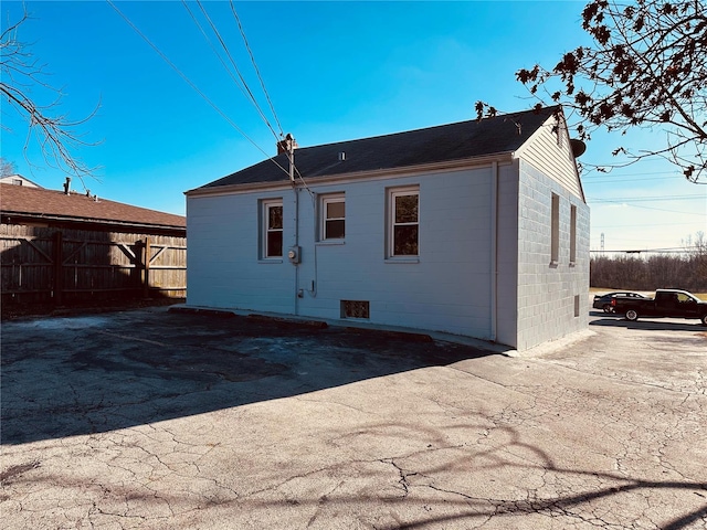 view of rear view of house