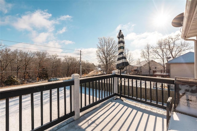 view of deck