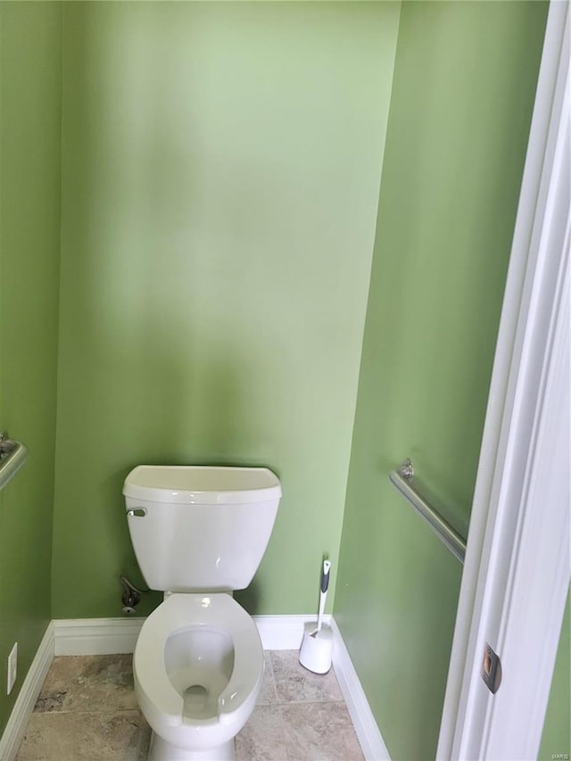 bathroom with toilet