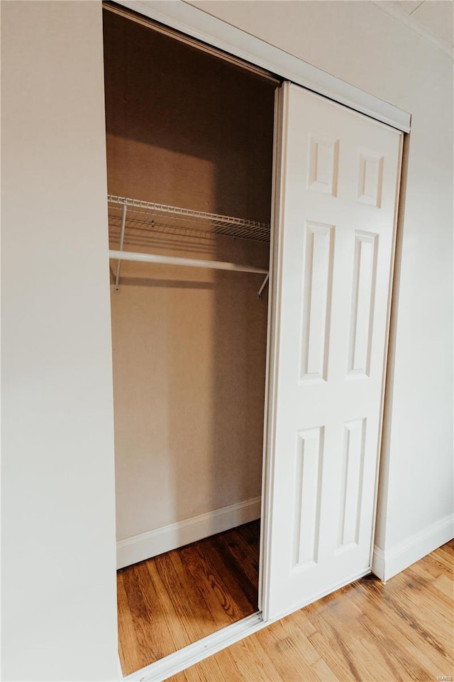 view of closet