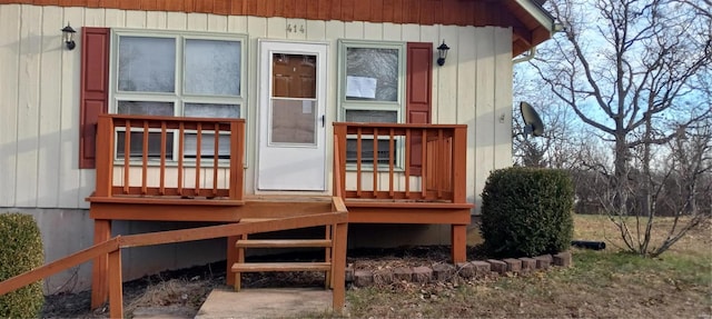 view of entrance to property