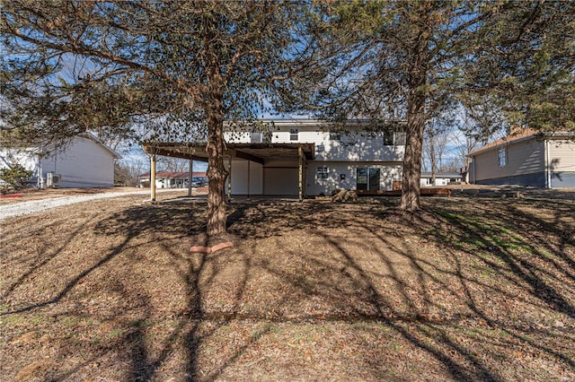 view of front of house