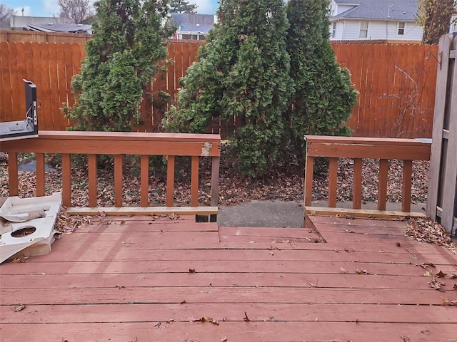 view of deck