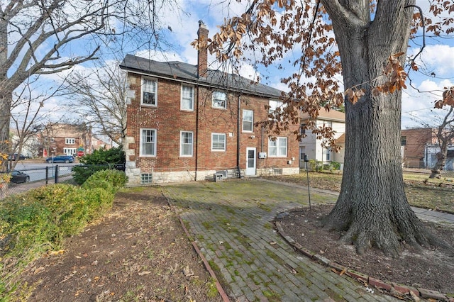 view of rear view of house