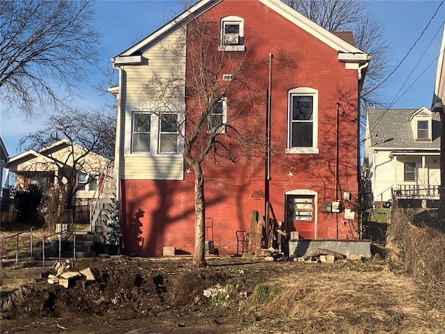 view of home's exterior