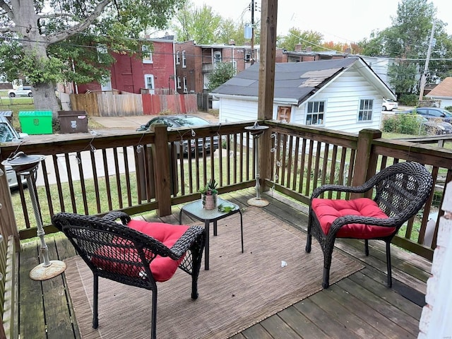 view of deck