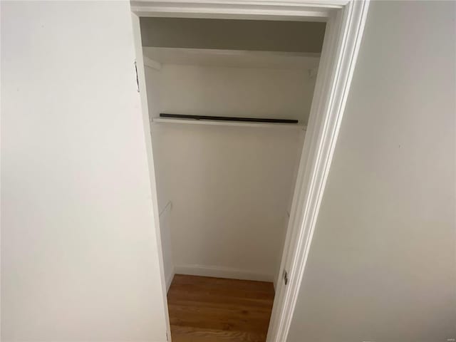 view of closet