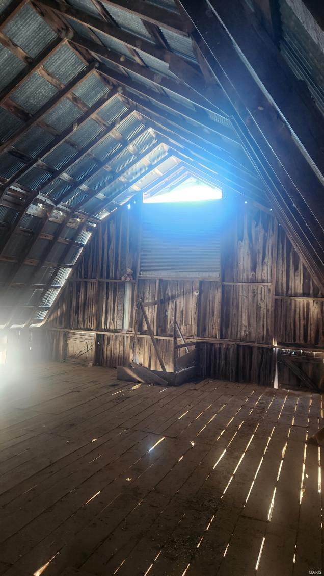 view of attic