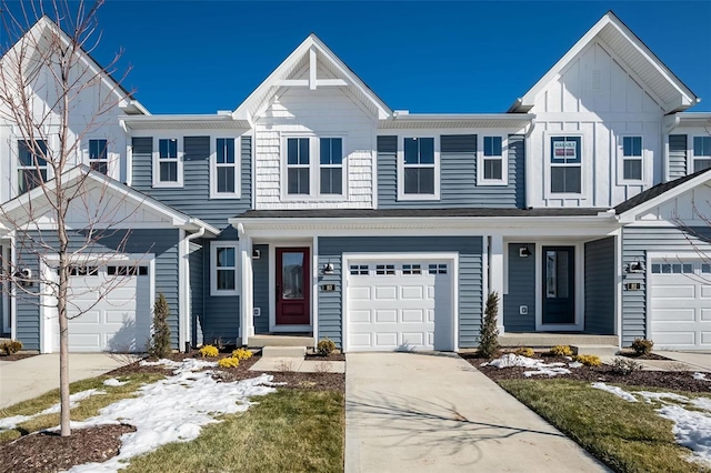 view of townhome / multi-family property