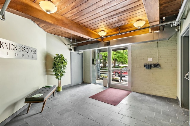 view of building lobby