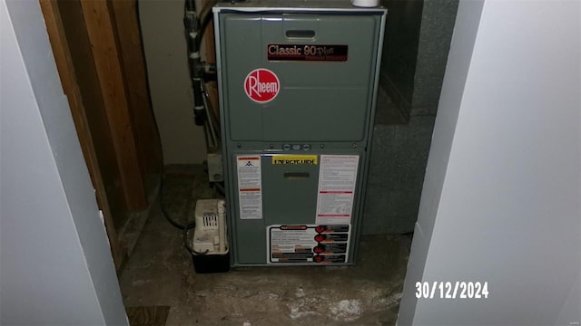 utilities featuring heating unit