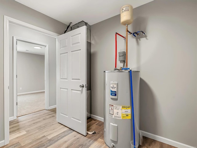 utilities with water heater