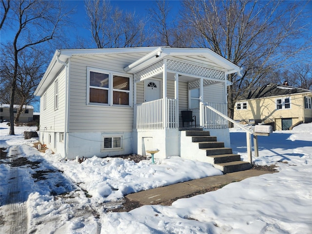 view of front of house