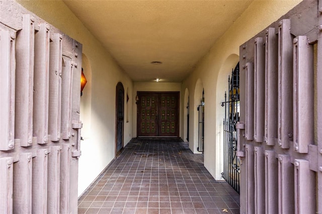 view of exterior entry