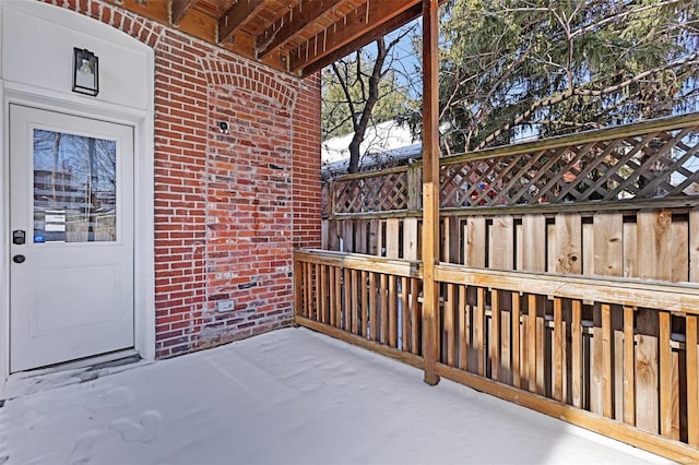 view of patio / terrace