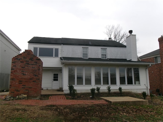 view of back of property