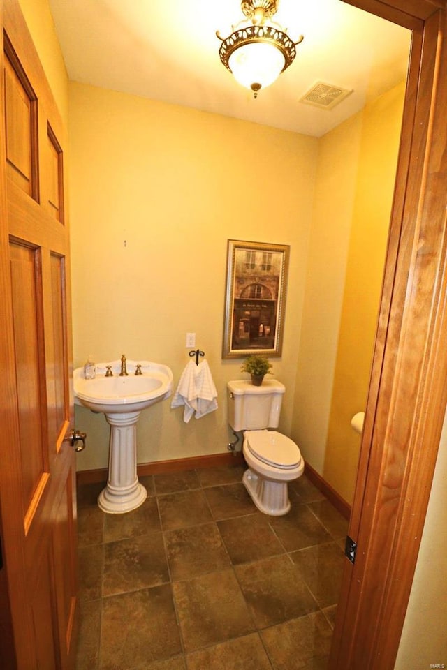 bathroom with toilet