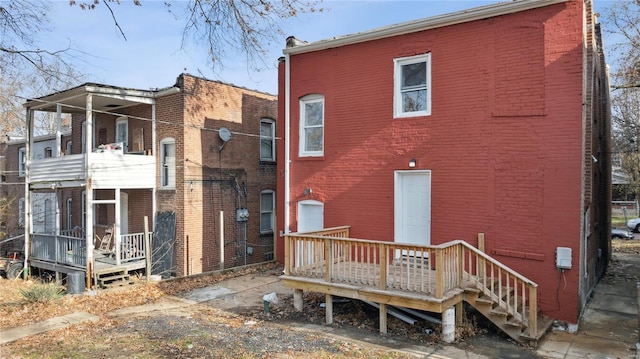 view of back of house