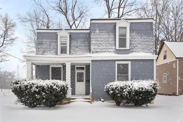 view of cape cod-style house