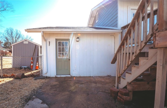 view of entrance to property