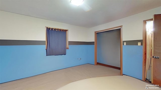 view of unfurnished bedroom