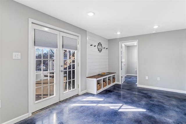 view of mudroom