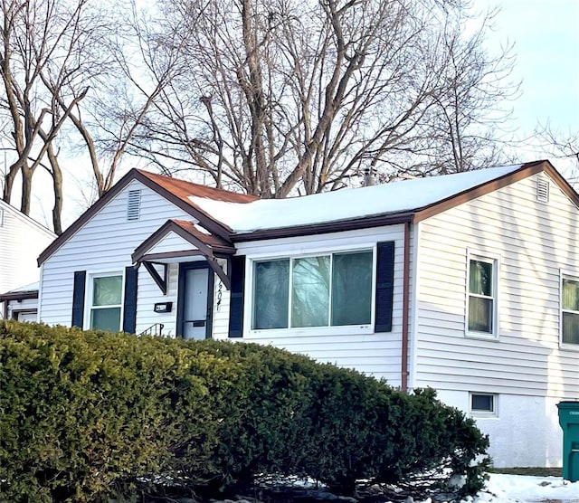 view of front of house