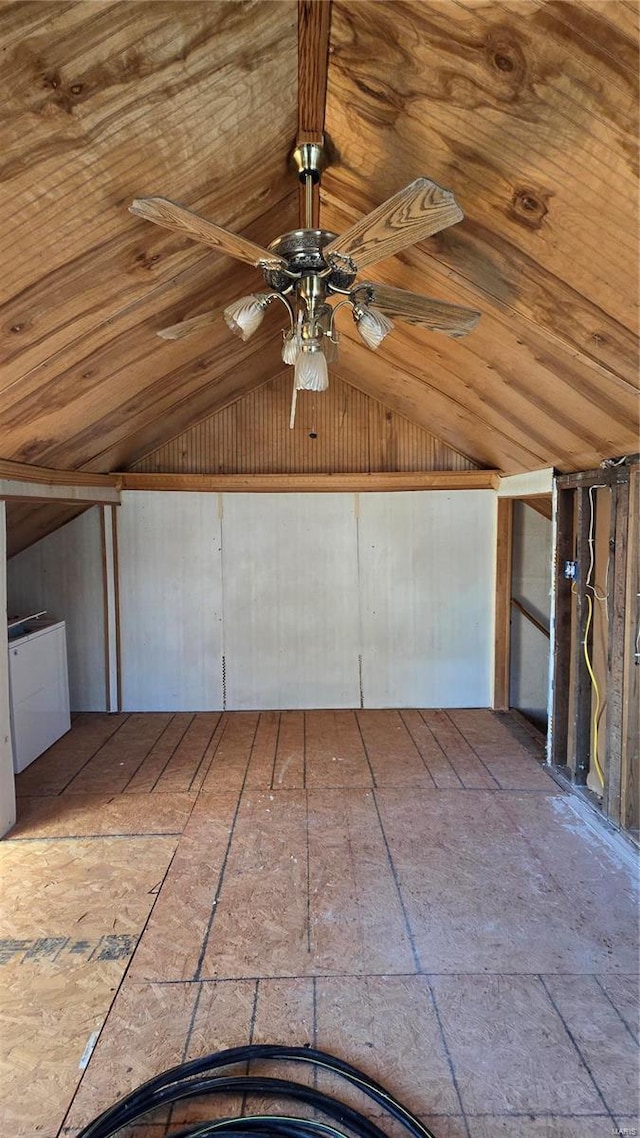 interior space featuring washer / clothes dryer