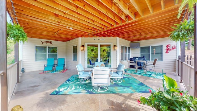 view of patio / terrace