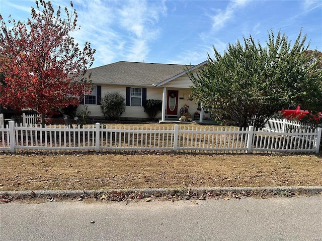 view of front of house