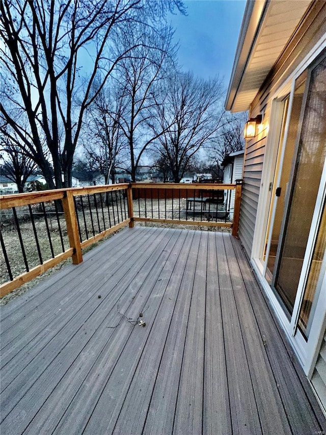 view of deck