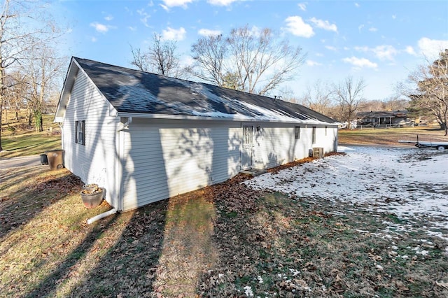 view of side of home