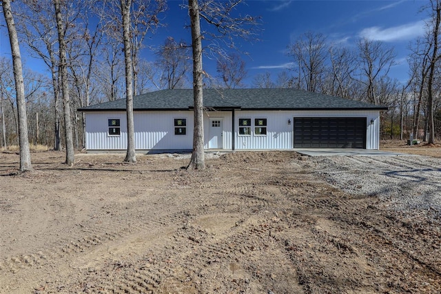 ranch-style house with a garage