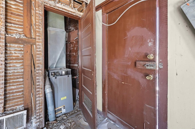 utility room featuring visible vents