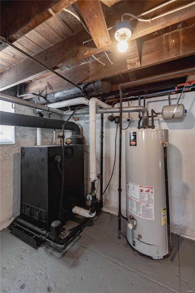 utilities with gas water heater