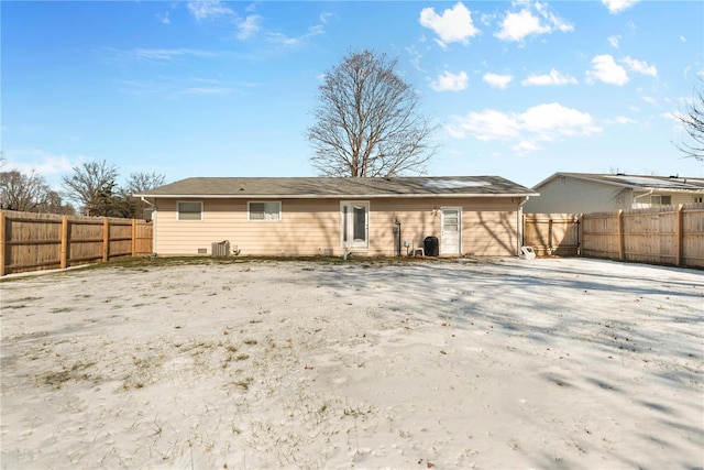 view of rear view of house