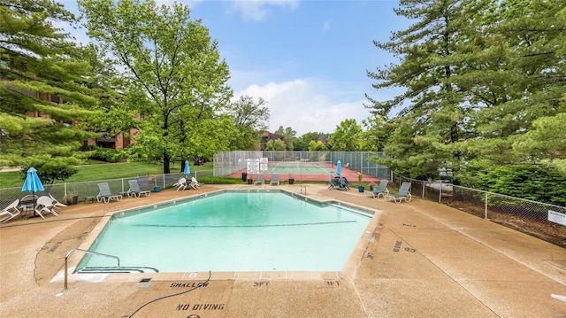 view of swimming pool