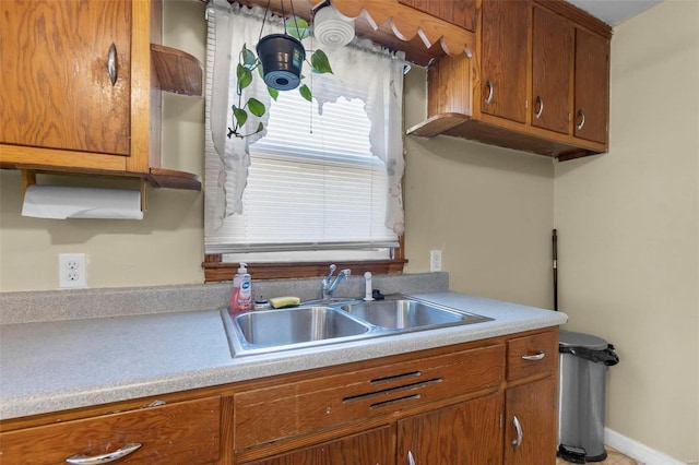 kitchen with sink