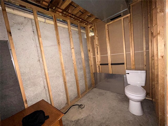 bathroom with toilet