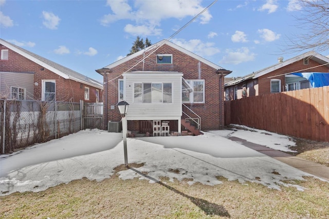 view of rear view of house