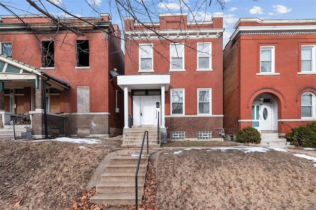 view of townhome / multi-family property