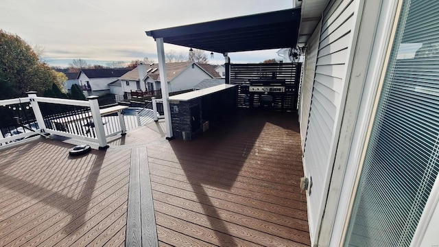 view of deck