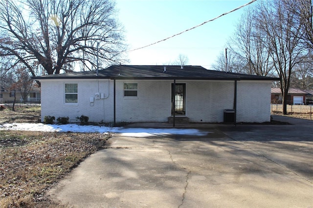 view of rear view of house