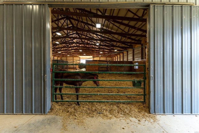 view of stable