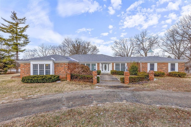 view of ranch-style home