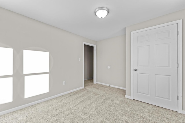 empty room with light carpet